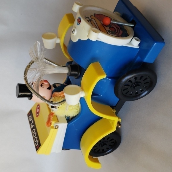 Vintage Grand Circus Action Toy Clown Car Battery Operated circa 1970 Apple Toys - Picture 2 of 15